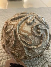 Vintage Sphere Decorative Resin Ball Orb Home Decor / Tabletop Art 3.5" Inch