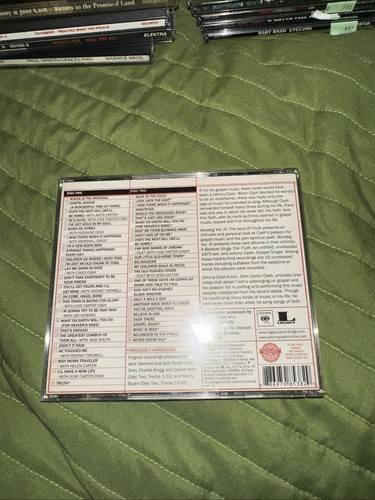 Johnny Cash Bootleg Volume IV: The Soul of Truth 2 CD Set-Rare/OOP-Cheap - Picture 2 of 5