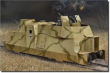 HobbyBoss Kanonen Und Flakwagen Armored Train - Plastic Model Military Vehicle