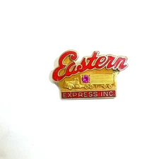 Vintage Eastern Express service pin 1/10 10k gold filled truck trucker trucking