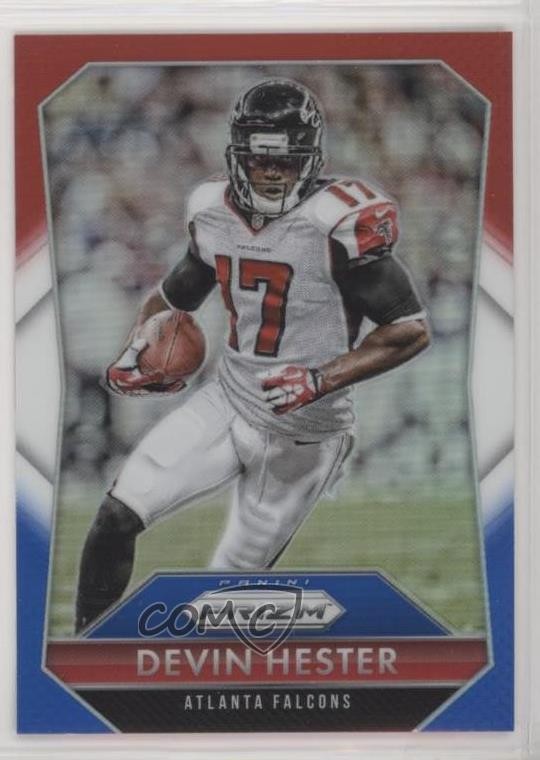 2015 Panini Prizm Red White & Blue Prizm Devin Hester #169 HOF gc7
