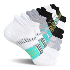 5 Pairs Low Cut Breathable Ankle Athletic Cushion Sports Running Socks Men Women