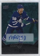 2022-23 Upper Deck Extended Series 1 Star Emerald 4/10 Michael Bunting Auto kq9