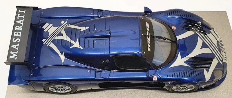 BBR Models 1/18 Scale P1802 - Maserati MC12 Geneve Motor Show Ltd 507 Pcs - Blue - Image 4 of 4