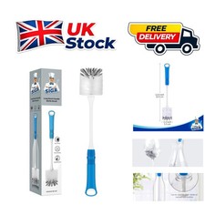 Versatile Blue Bottle Brush with Long  - Perfect for All Bottle Types