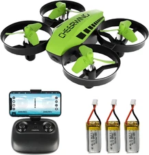 CW10 Mini Drone, Wifi FPV Drone with Camera, RC Drone Toy with Auto Hovering, Vo