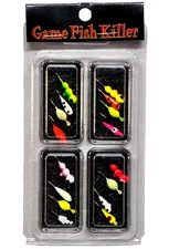 Erie Dearie Game Fish Killer Ice Jig 16 Piece Assortment Pack
