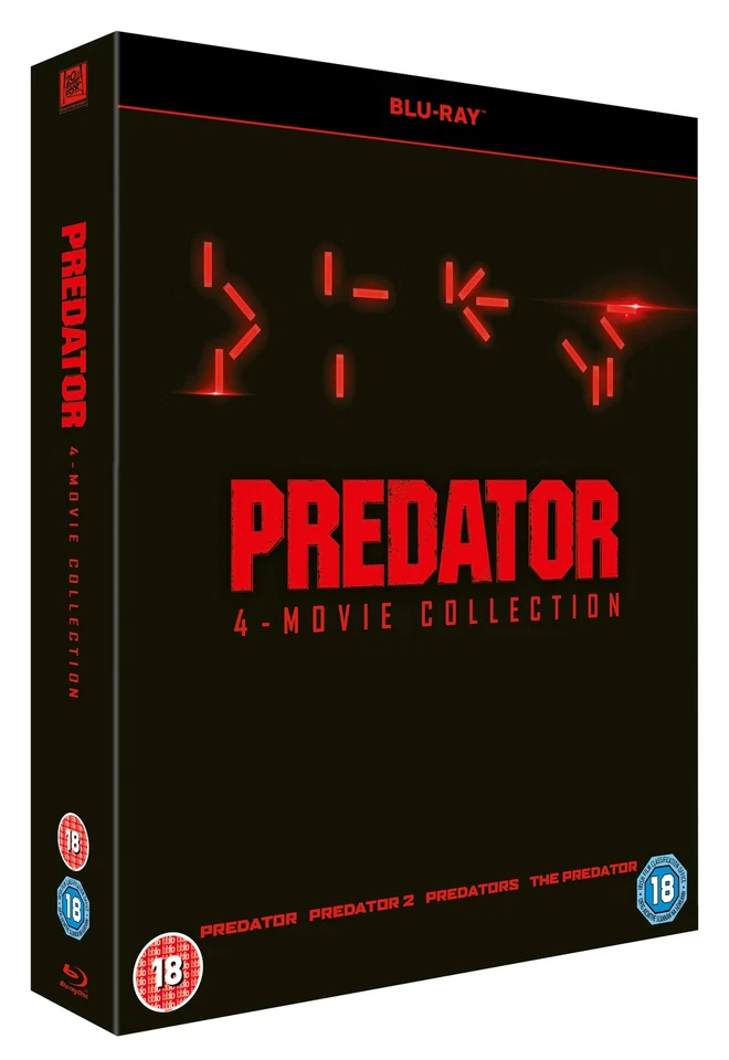 Predator 1-4 Collection (Blu-ray) Sonny Landham Brian Steele Alice Braga - Image 2 of 2