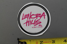 Quiksilver Stranger Things Lenora Hills Surf Club OG QS1 Vintage Surfing STICKER