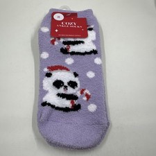 Panda Children's Cozy Ankle Fuzzy Socks One Size