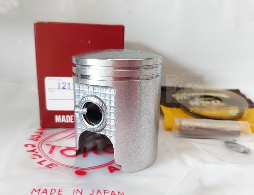 FOR Suzuki TS100 TC100 '73-77 GT185 '73-77 Piston & Rings & Pin STD New DIA=49mm - Picture 5 of 7