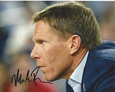 GONZAGA BULLDOGS COACH MARK FEW SIGNED AUTHENTIC 8X10 PHOTO w/COA MARCH MADNESS