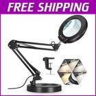 Illuminate Your Craft: 10X Magnifying Glass with 5 Adjustable Light Settings