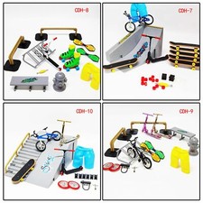Skateboard Bike Ramp Kit Multiple Model Finger Scooter Educational Toys