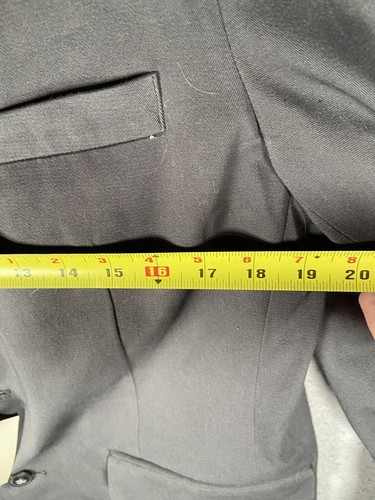 NEW Artefact Blazer Mens M Gray Heather Unstructured Stitch Fix Preppy Minimal - Picture 4 of 11