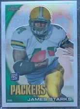 2010 Topps Chrome Rookie-Card RC C153 James Starks (Packers)