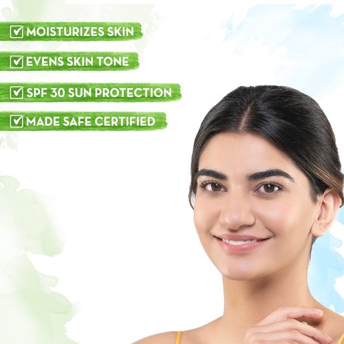 Mamaearth Rice Day Cream for Clear Skin With Rice Water & Niacinamide 50gm- - Picture 3 of 5