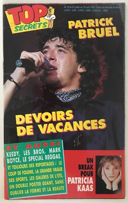TOP SECRETS NR. 70 BRUEL-PATRICIA KAAS-SPECIAL REGGAE