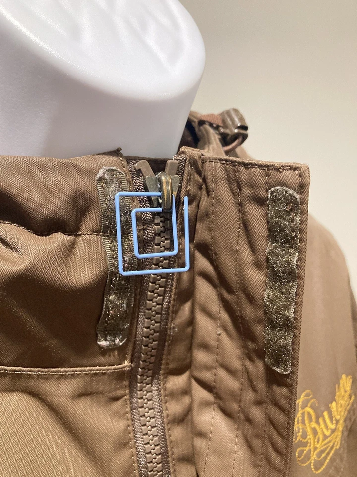 BURTON Jacket Womens Size Large Brown Hood Snowboarding Ski - Image 3 of 4