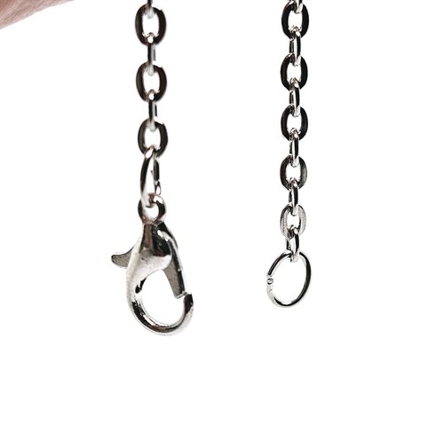 Venta al por mayor paquete de cadena de collar antiguo plateado ancla de rastro x50 cadenas - Imagen 6 de 12