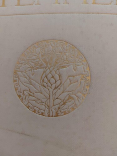 Art Nouveau Book Gilt Vellum 1907 First Edition Stemmen Boutens Jan Toorop Poems - Picture 5 of 13