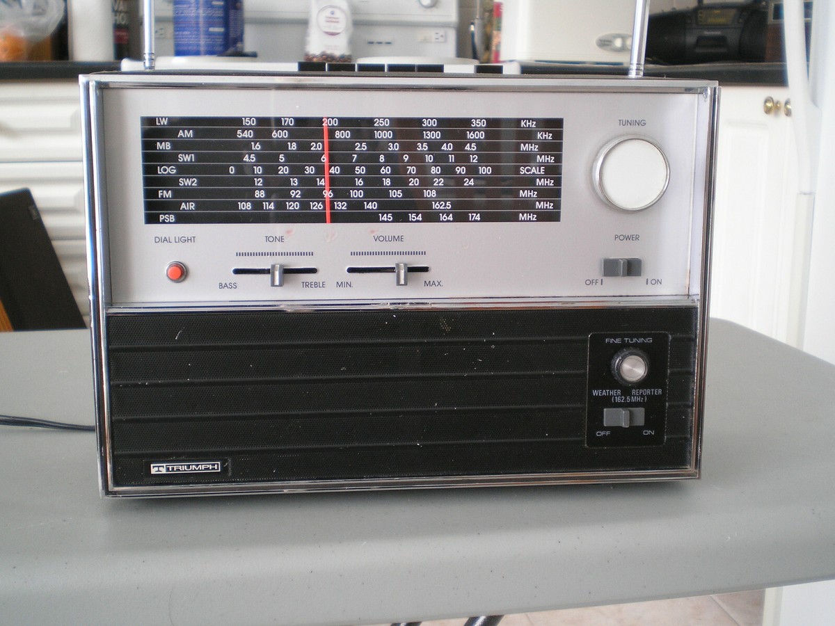 Triumph No. 819 Solid state multi band radio, vintage | eBay Triumph No. 819 Solid state multi band radio, vintage | eBay
