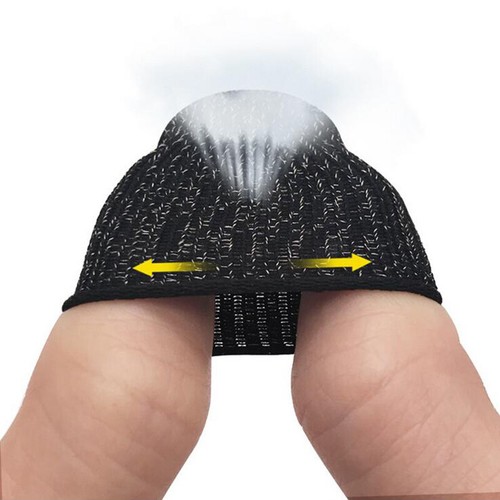 Breathable Non-Slip Screen Thumb Finger Sleeve for PUBG Mobile Phone Game Gloves - Picture 4 of 6