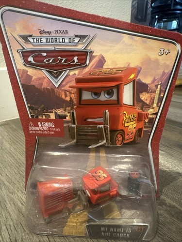 Disney Pixar Cars World of Cars My Name is Not Chuck Pitty #55 - New Red - Picture 1 of 3