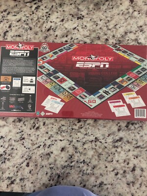 Monopoly ESPN Ultimate Sports Fan Collector's Edition, Factory