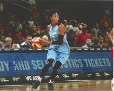 BRITTNEY SYKES Signed 8 x 10 photo WNBA Basketball ATLANTA DREAM Free Shipping