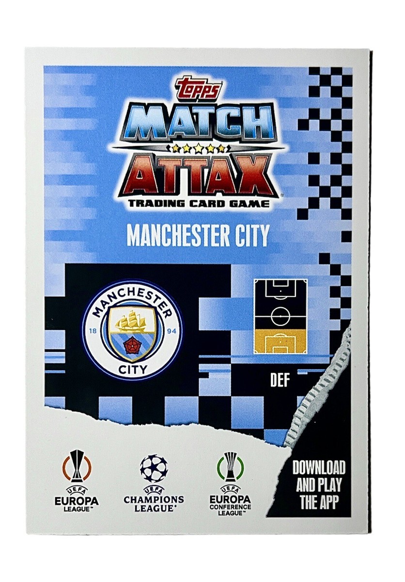 Topps Match Attax 2023/24 John Stones Manchester City 100
