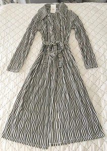 zebra print wrap dress