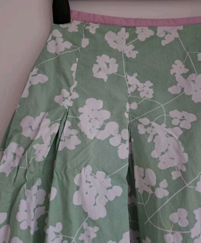 Joules Vintage Flare Skirt Swing Size UK 8 Lined Style C Brighton - Picture 3 of 12