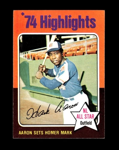 1975 Topps Set-Break #  1 Hank Aaron EX-EXMINT *GMCARDS*