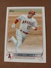 2022 SHOHEI OHTANI TOPPS UPDATE 100 CAREER HOMERUNS CARD #US92 LA ANGELS JAPAN