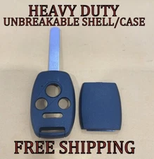 FOR HONDA HO01 HEAVY DUTY INDESTRUCTIBLE UNBREAKABLE 4B REMOTE HEAD KEY D-SHELL