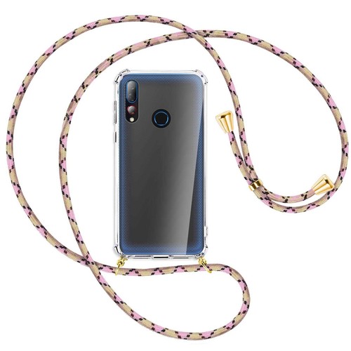 Collana (O) per HTC Desire 19 Plus / 19s Cover protettiva Custodia con catena - Foto 48 di 71
