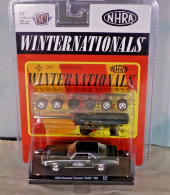 1/64th M2 Machines Auto Wheels R12 NHRA 1969 Chevrolet Camaro SS