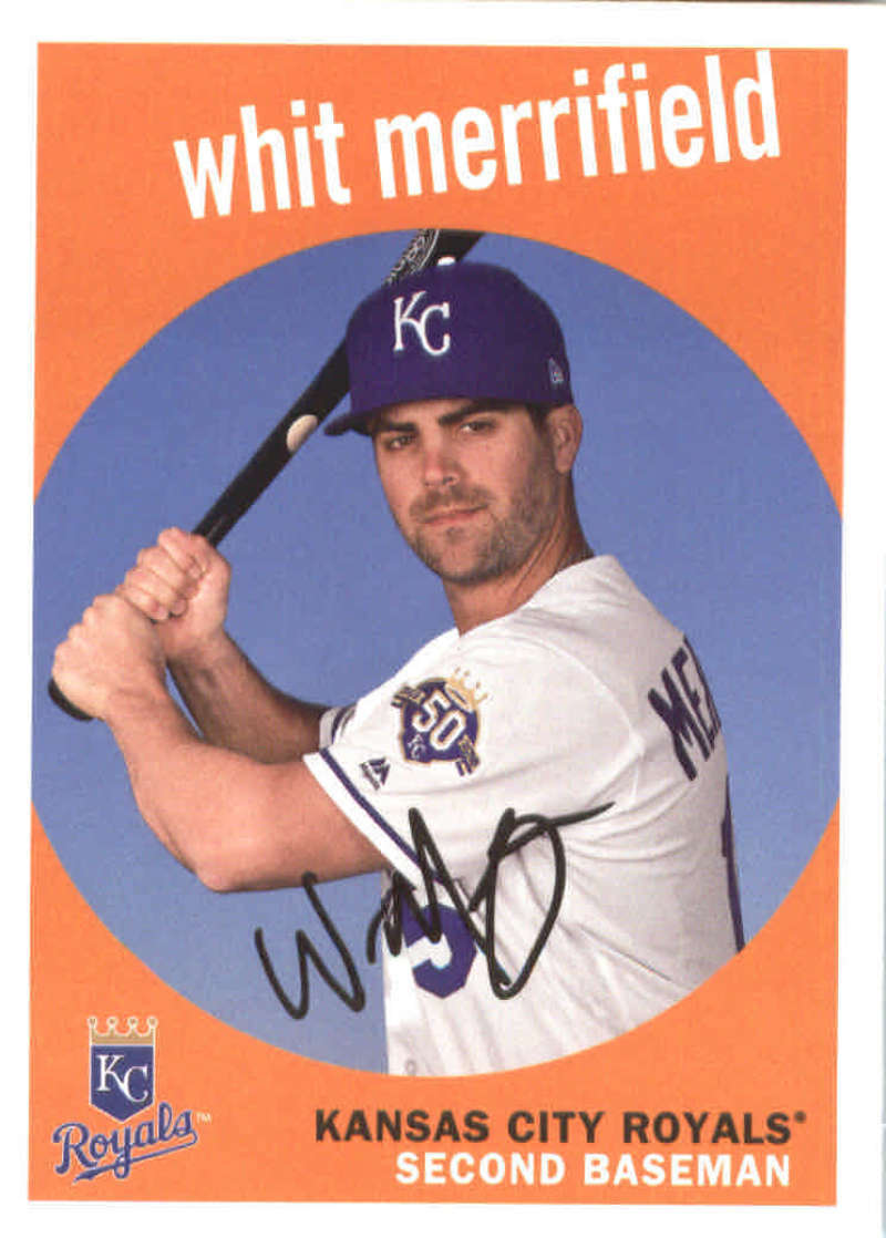 2018 Topps Archives #58 Whit Merrifield Kansas City Royals