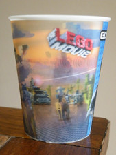 2014 McDonalds The LEGO MOVIE Good/ Bad Cop PLASTIC CUP Holographic FREE SHIP