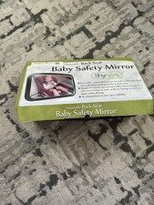 ADJUSTABLE BACK SEAT BABY SAFETY MIRROR/BLACK By SHYNERK