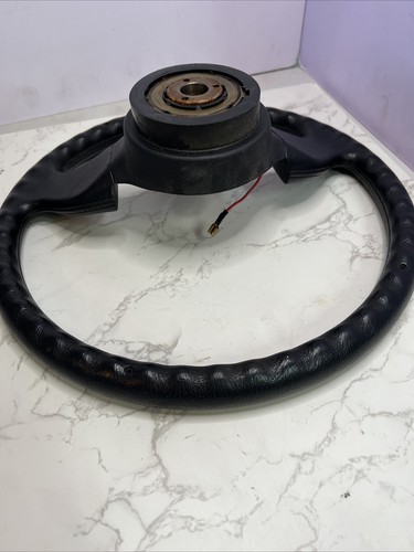 1990-1994 Eagle Talon Or Mitsubishi Eclipse Steering Wheel Genuine OEM Black 1 - Picture 8 of 10