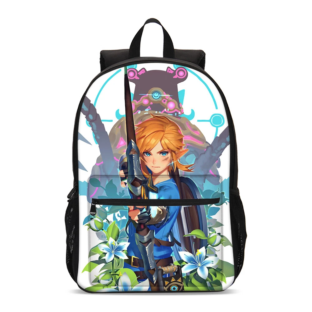Legend of Zelda Link Game Students Backpack, School Bag, Back To School Gift