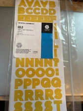 Creative Memories ~ ABC/123 Stickers ~ 3 Sheets ~ New