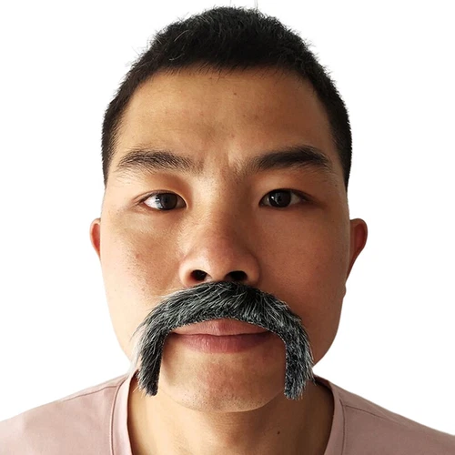 Pirate Party Mustache Fake Moustache Fake Beard Adult Halloween Party DecoratiZW - Picture 4 of 5