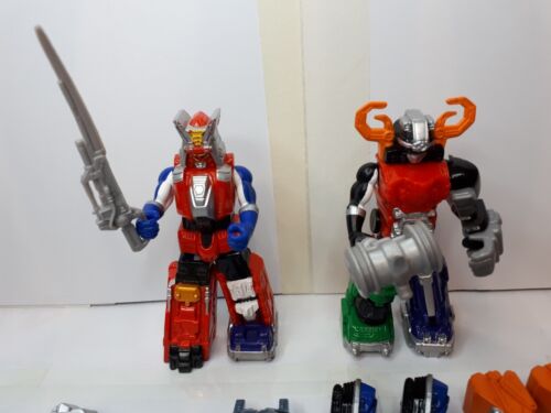 Figuras y accesorios Power Rangers Titan Megazord 4,5" Mystic Force Bandai 2006 - Imagen 2 de 19