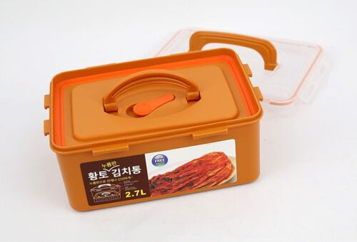 BPA-frei koreanischer roter Ton HWANGTO vakuumluftdichter Kimchi Behälter 2,7 l, 6,3 l - Bild 4 von 10