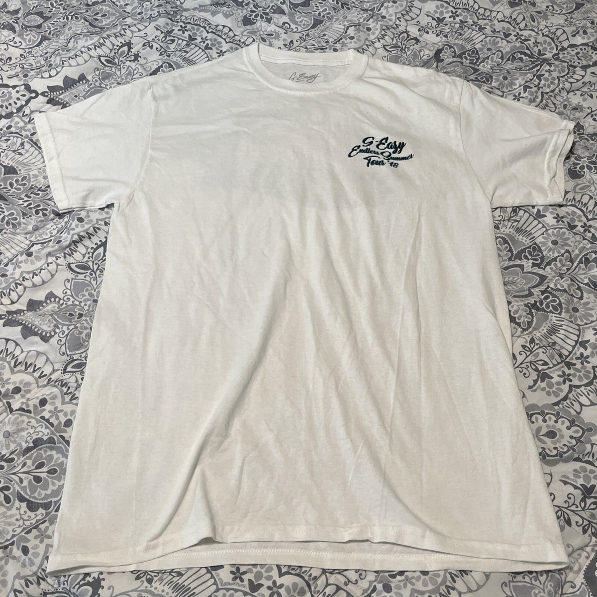 G-Eazy and with summer tour 2018 T-shirt men's medium NWOT