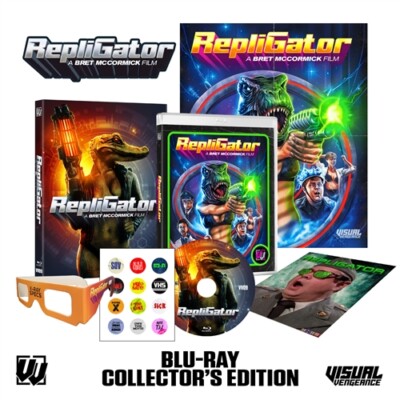 REPLIGATOR New Sealed Blu-ray Visual Vengeance Collectors Edition