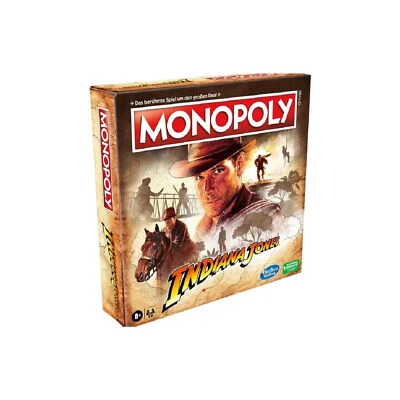 Monopoly Indiana Jones Brettspiel Gesellschaftsspiel Indy deutsch Spiel Hasbro - Bild 1 von 4
